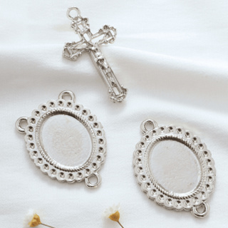 Entremeios Para Terço Para Personalizar + Crucifixo Alta Qualidade Asas da Fé em Oferta na Shopee