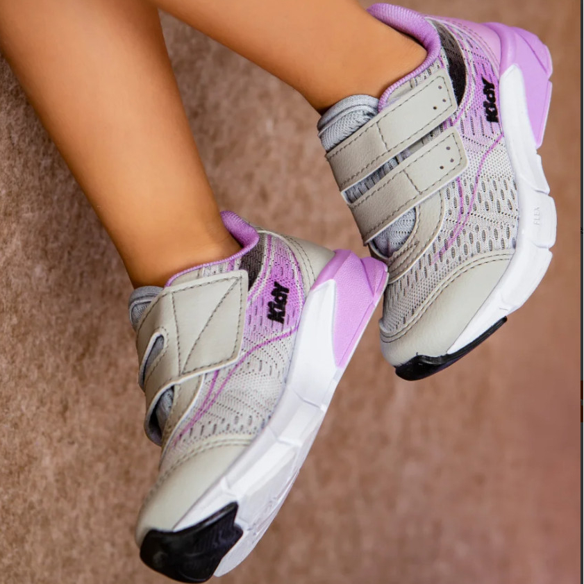 Tênis Infantil Menina Kidy Energy Baby Respitec Touch Care Confortável Esportivo Anatômico em Oferta na Shopee