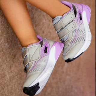 Tênis Infantil Menina Kidy Energy Baby Respitec Touch Care Confortável Esportivo Anatômico em Oferta na Shopee