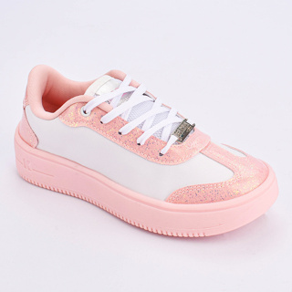 Tênis Infantil Menina Kidy K360 Nova York Belinha Brilho Antiderrapante Confortável Moderno em Oferta na Shopee