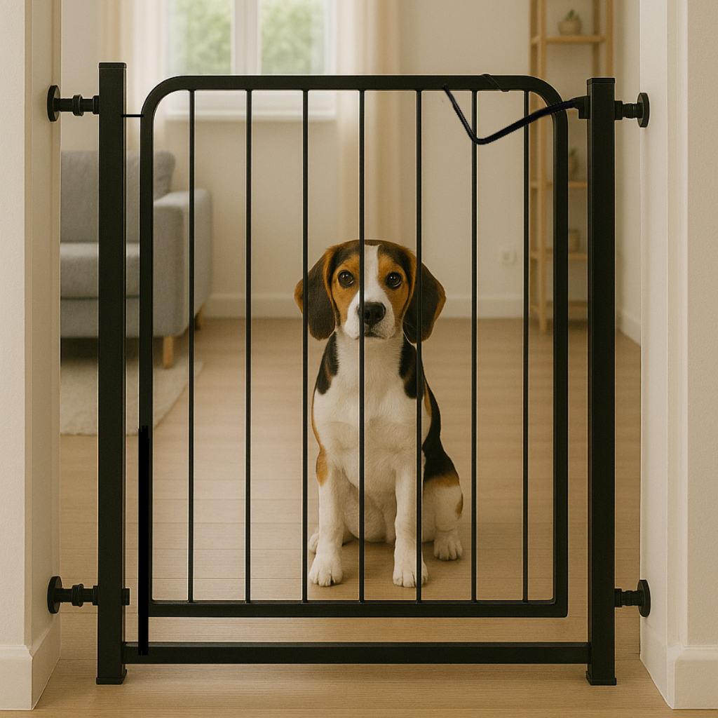 Portão de Proteção para Cachorro Gato Criança Grade Aramada 78cm com Extensor Uso Interno em Oferta na Shopee