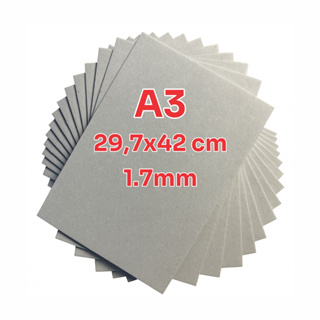 50 Placas de Papelão Cinza Parana 29,7x42 cm A3 1.7mm Para Encadernação Cartonagem Capa Dura Albuns de fotos em Oferta na Shopee
