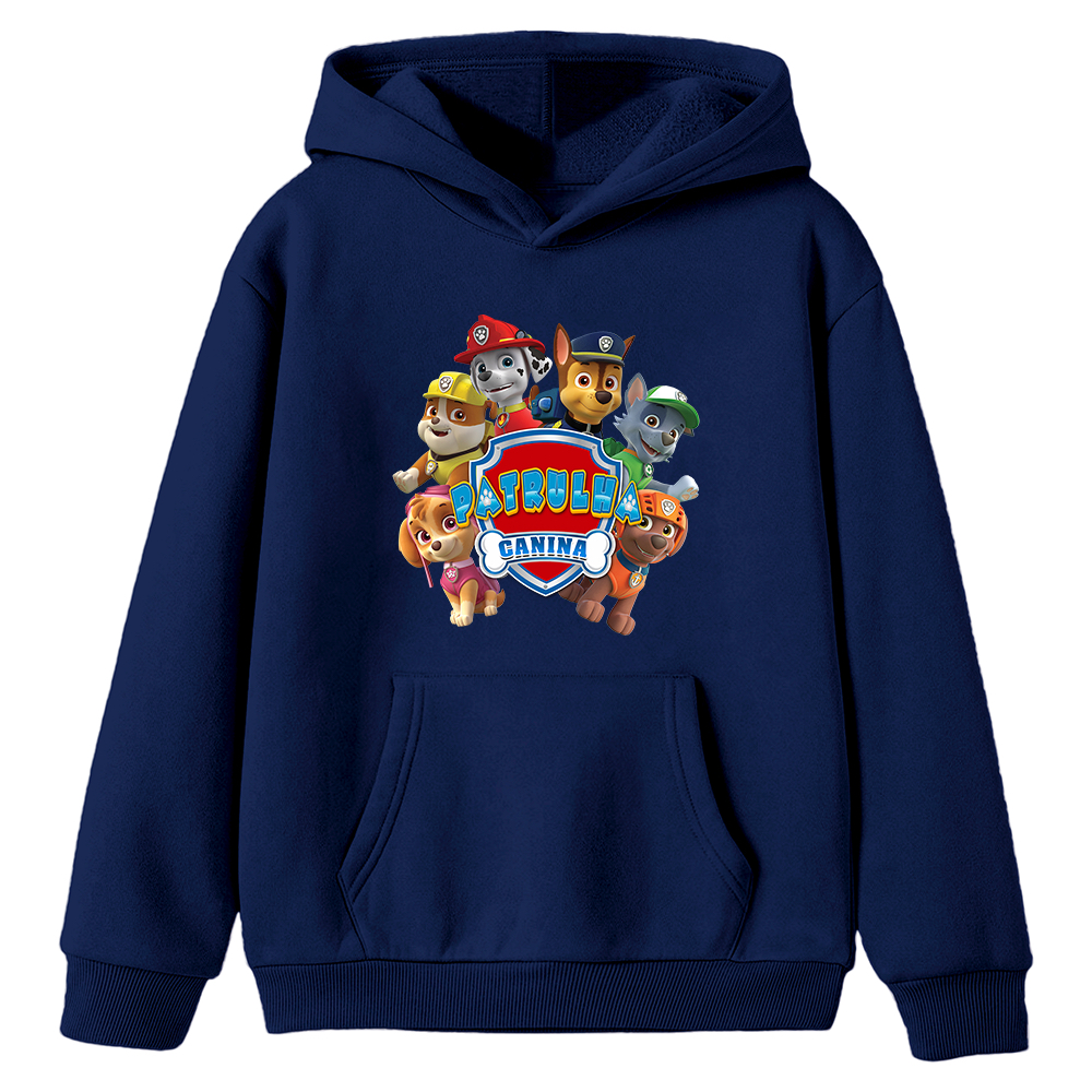 Moletom Infantil Can-guru Patrulha Cani-na Desenho Tv Kids Blusa Flanelado