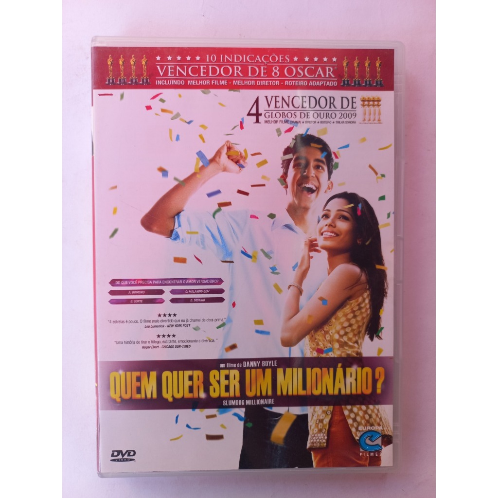 DVD: Quem quer ser um Milionário? - Filme