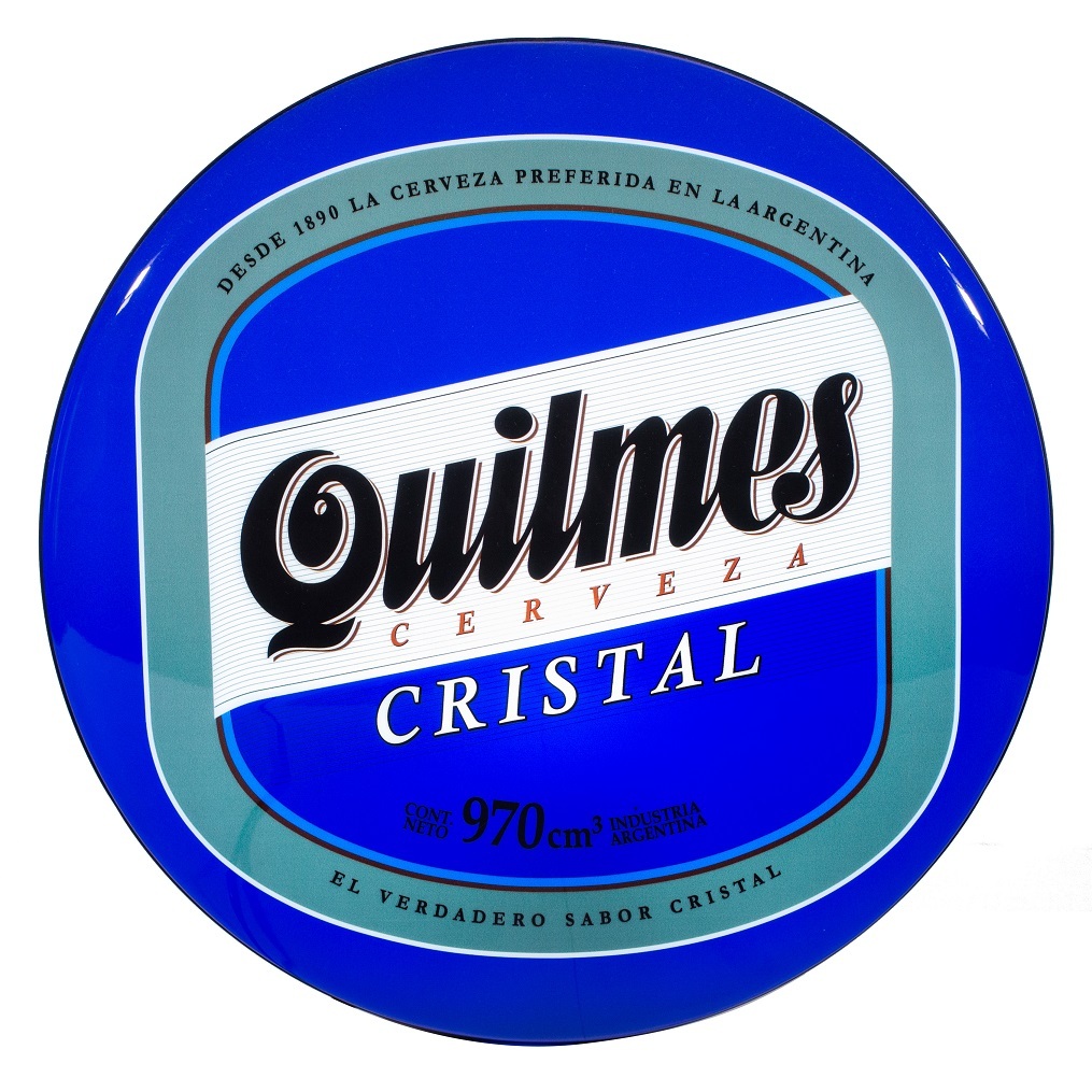 Luminoso Decorativo de Parede Quilmes Retro Vintage Garagem Bar Oficina Buteco Espaço Gourmet Carros Motos