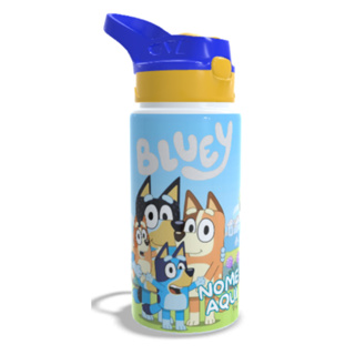 Garrafa Squeeze Infantil Escolar De Alumínio Bluey Bingo com Nome Personalizado em Oferta na Shopee