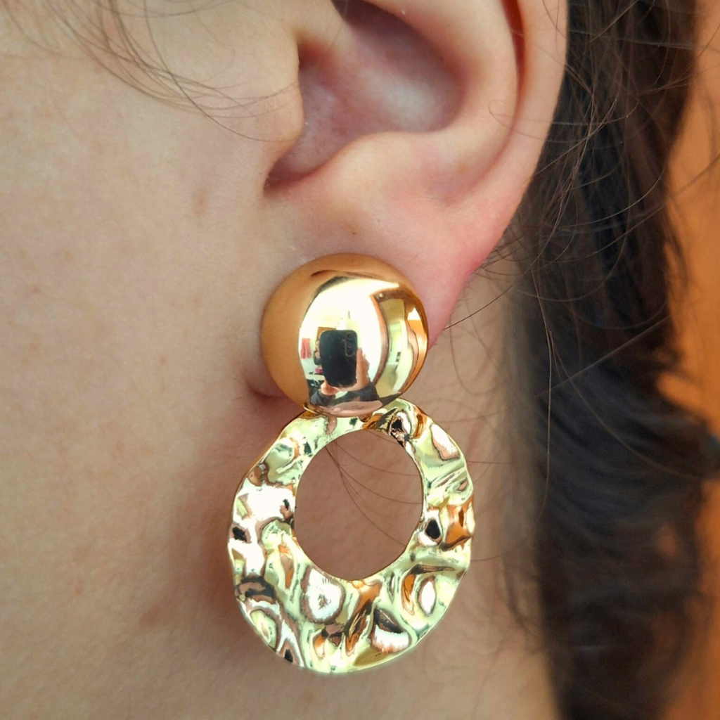 Brinco Martelado Tendência: Onde Comprar | BuscaProdutos