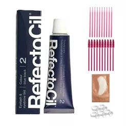 Tintura Refectocil Para Cílios E Sobrancelhas 2.0 Preto Azulado 15ml