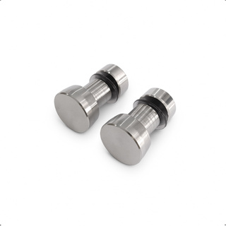 Kit com 02 Puxadores de Alumínio Para Janela Box E Porta De Vidro Blindex 1629 em Oferta na Shopee