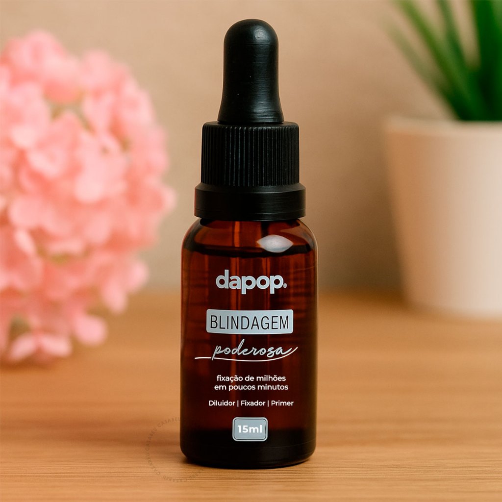 Blindagem Facial Alta Fixação Pré Maquiagem Poderosa Dapop 15ml em Oferta na Shopee