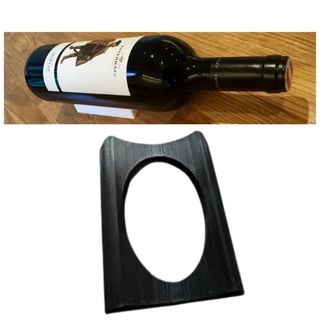 Kit 8 Suportes Para Garrafa De Vinho Mesa, Balcão E Decoração
