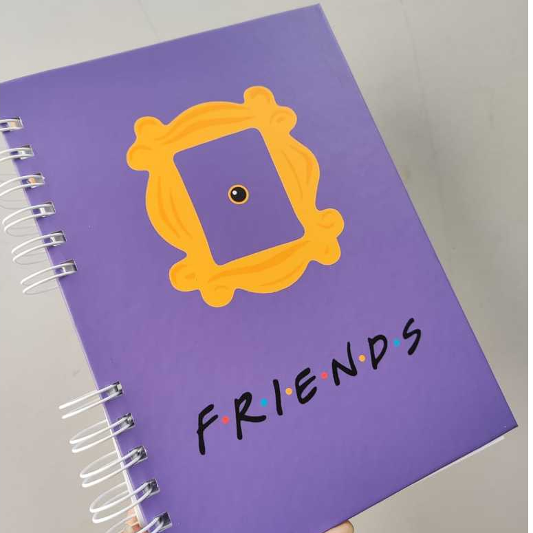 Caderno de anotações friends em Oferta na Shopee