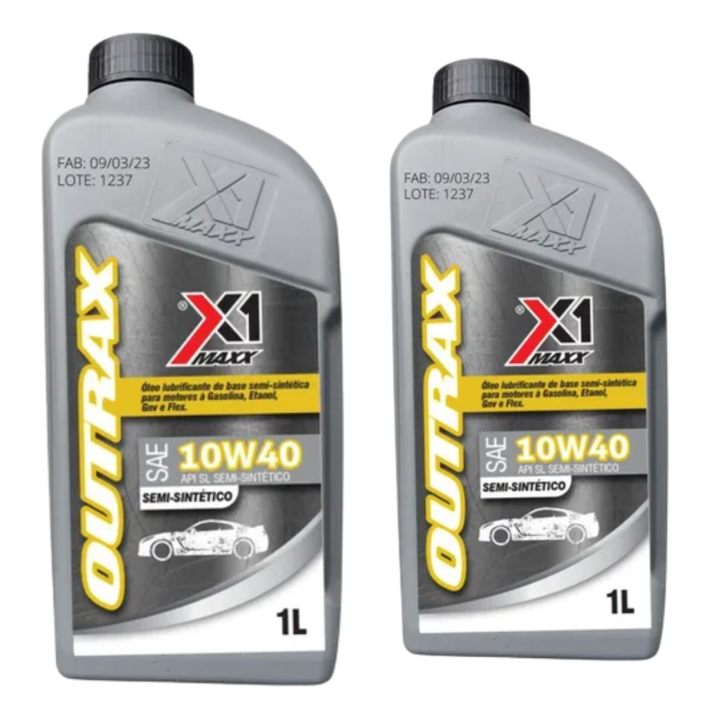 2 Óleo 10w40 Semi Sintetico Motor Montana S10 Clio Strada