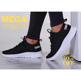 Tênis Feminino leve e confortável na promoção casual e esportivo lançamento malha respirável em Oferta na Shopee