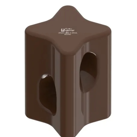 🧲 Isolador de Porcelana Tipo Castanha / Olho de Gato – Trifásico