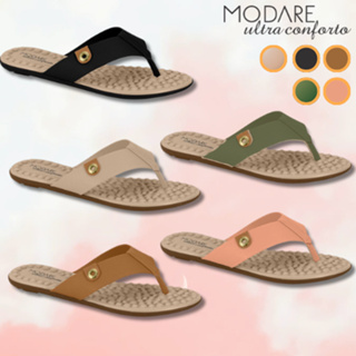 Sandália Rasteira Feminina Modare Napa Strech em Oferta na Shopee