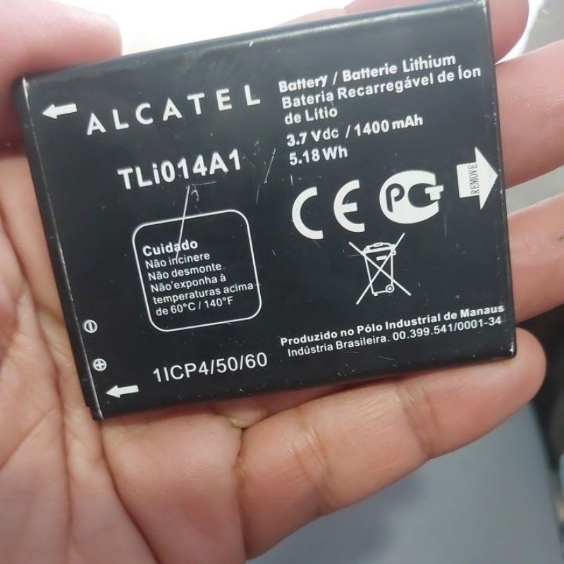 Bateria Alcatel TLi014A1 Original(Usada)