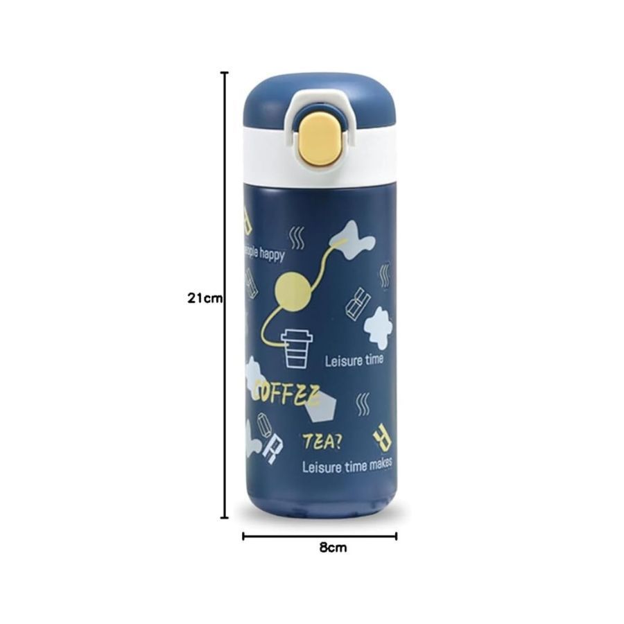 Garrafa Térmica TR-013 480ml Infantil Inox Com Tampa Antivazamento