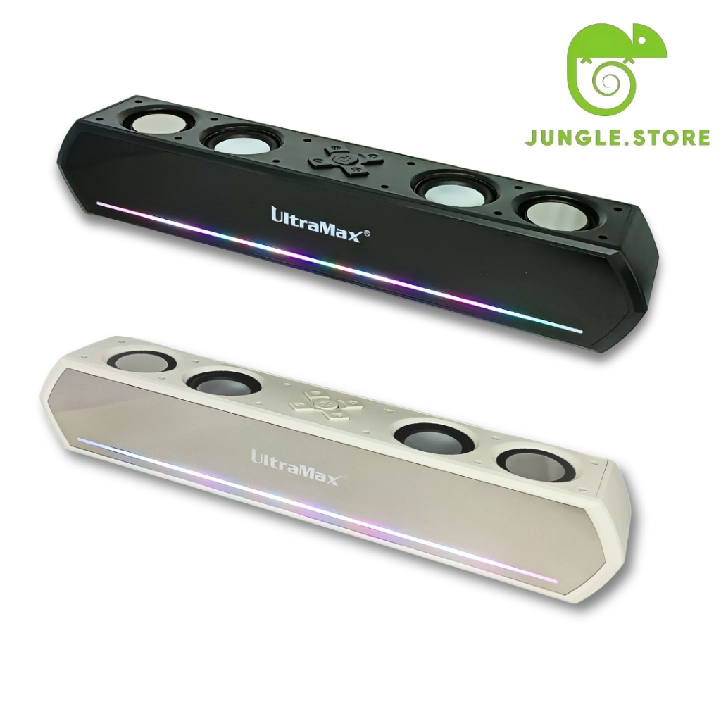 Caixa de Som Bluetooth Potente Com 4 Alto Falantes 30W Soundbar PC Notebook TV ULT-342 — imagem 2 de 2