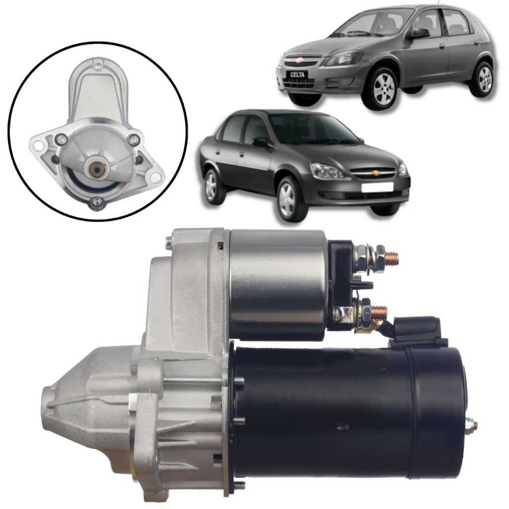 MOTOR DE PARTIDA GM CELTA 1.0/1.4 2000/ CLASSIC CORSA