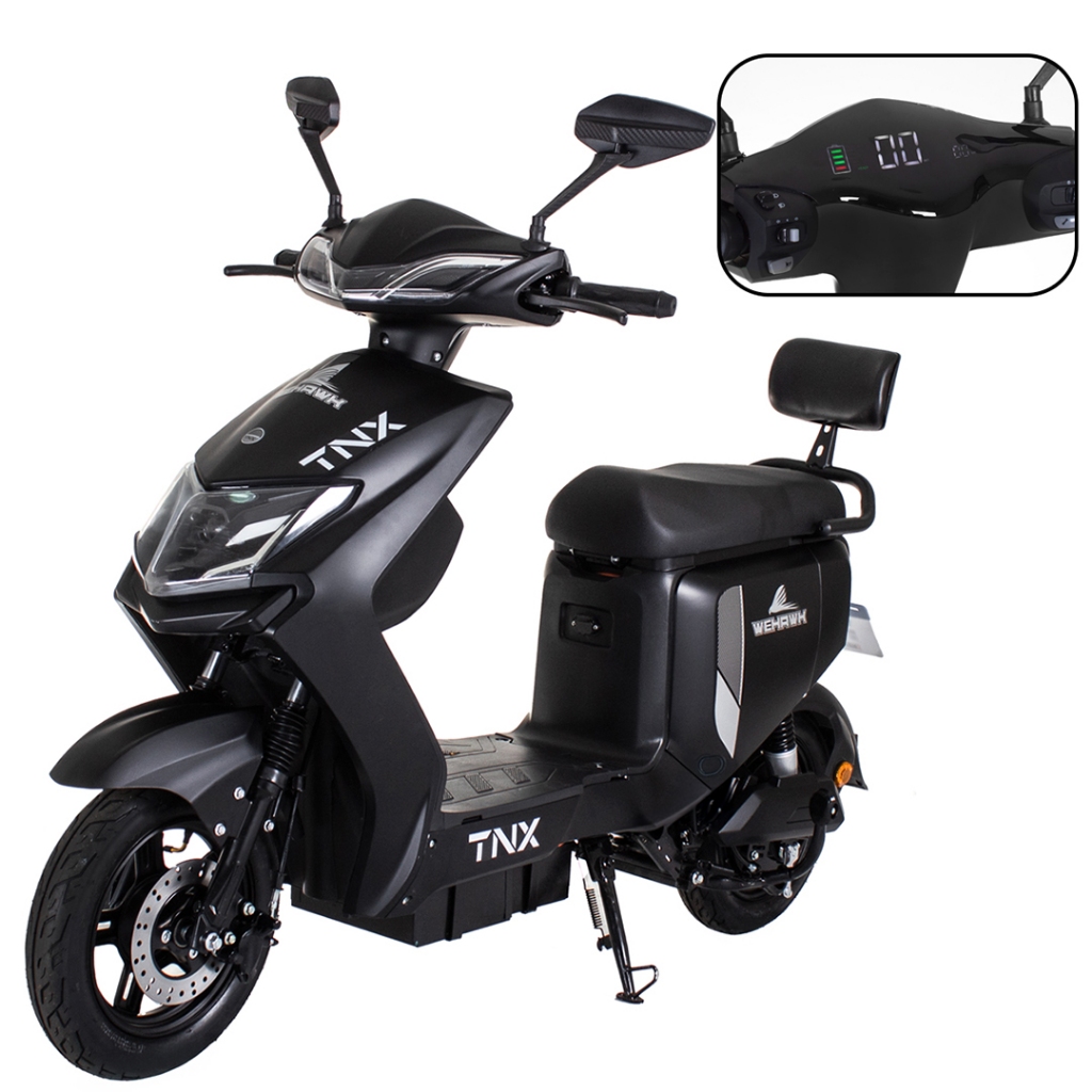 Scooter TNX 1000W 60V WeHawk Bateria de Chumbo Conforto Segurança e Pronta Entrega