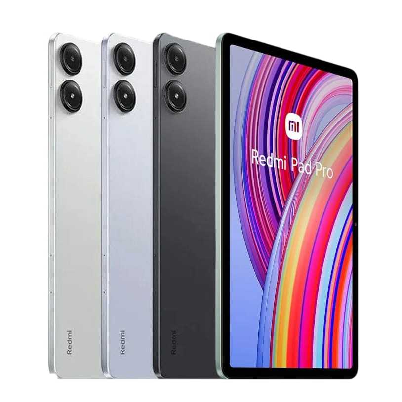Tablet Xiaomi Redmi Pad Pro, Tela LCD 12.1", Câmera 8MP, Versão Global, Original