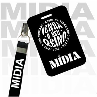 Crachá Mídia – Durabilidade, Estilo e Performance - Crachá De Pvc em Oferta na Shopee