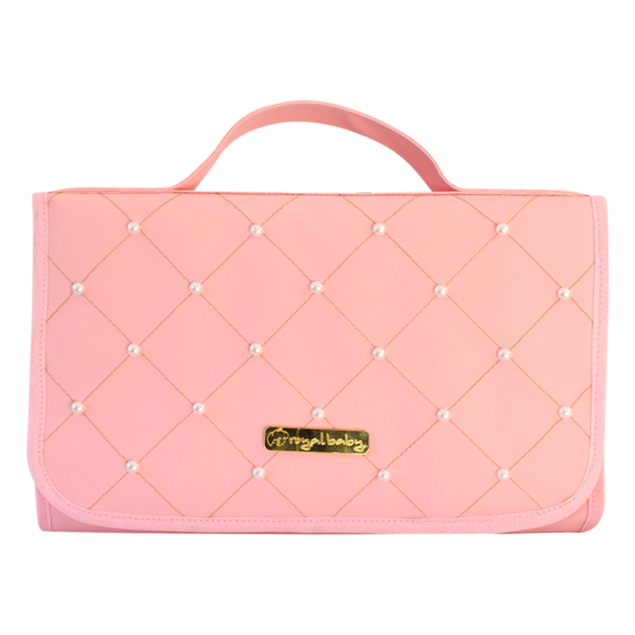 Trocador Portátil De Bebê Com Porta Fraldas Acolchoado