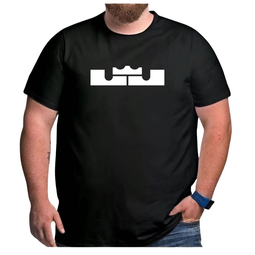 Camiseta Basquete Plus Size Lebron King James Cavaliers
