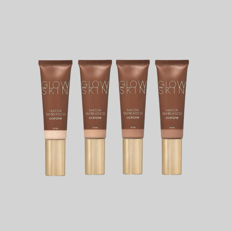 Glow Skin Primer Facial - Primer Iluminador Facial Nádia Tambasco Océane 30ml