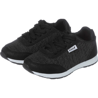 Kidstep Tenis Escolar Infantil Masculino Jogging Preto com Cinza 20 ao 36 em Oferta na Shopee