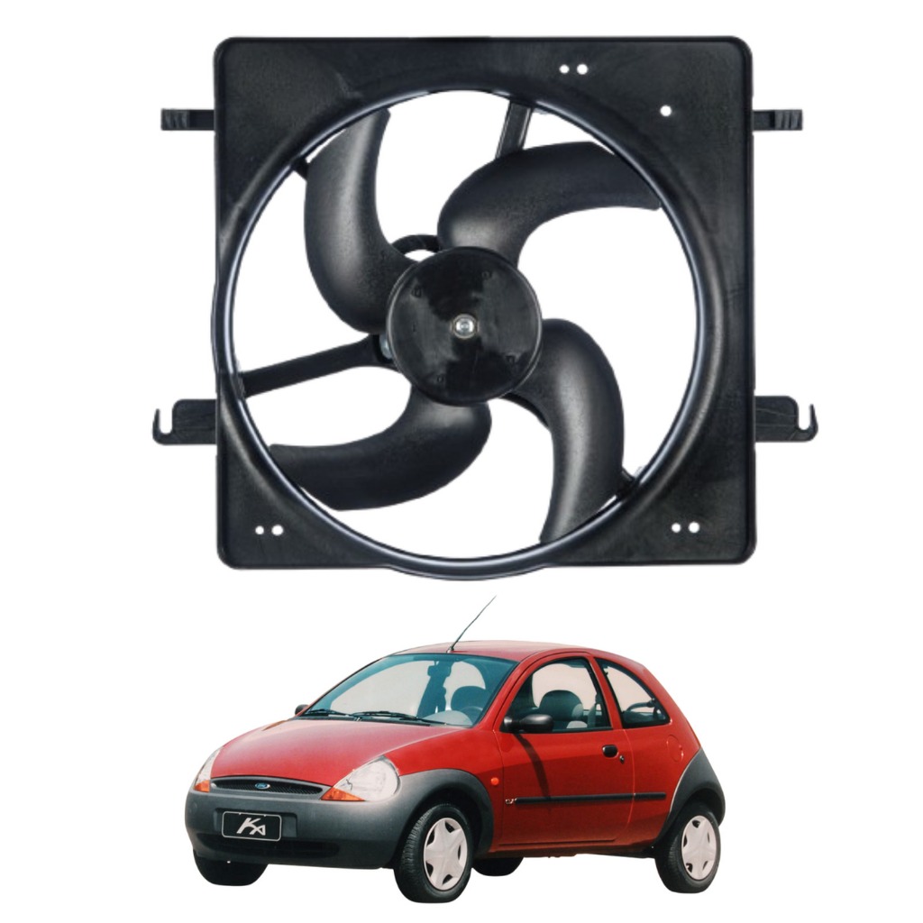 ELETROVENTILADOR/VENTOINHA FORD KA 1.3 ENDURA 1997/2000