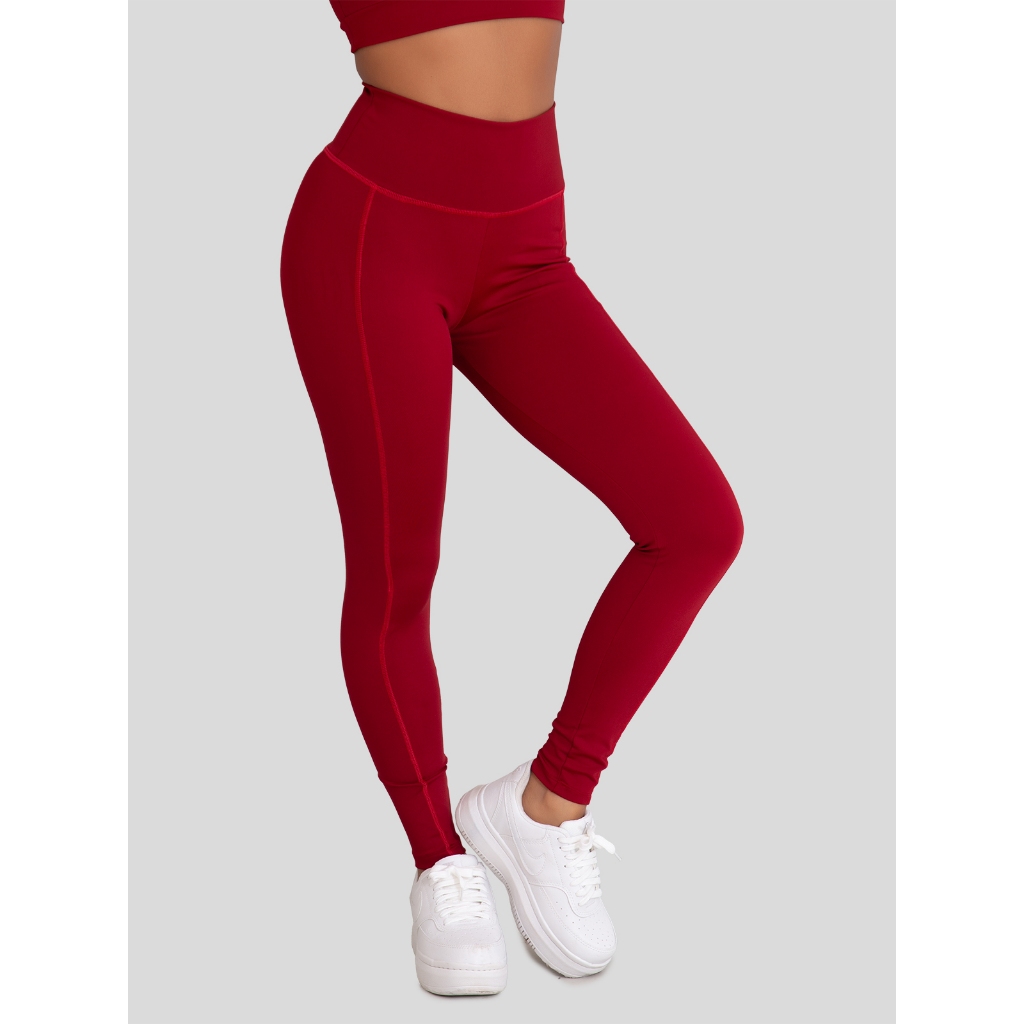 Calça Legging de Poliamida Premium Coberturas Moda Feminina Luxo Fitness - Women Clothes