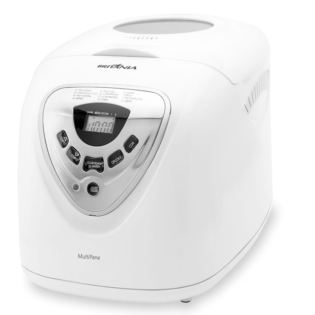 Panificadora Elétrica Multipane Britânia 650W com Timer e Antiaderente