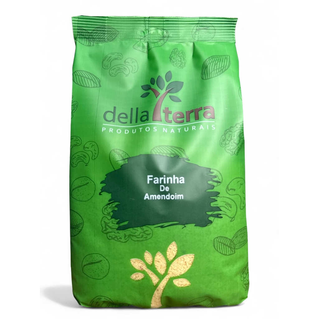 Farinha de Amendoim 1Kg - Della Terra