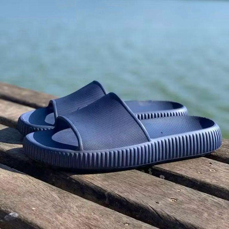 Chinelo Nuvem EVA Slide Sandália Casual Masculino Confortável Flexível Anatômico