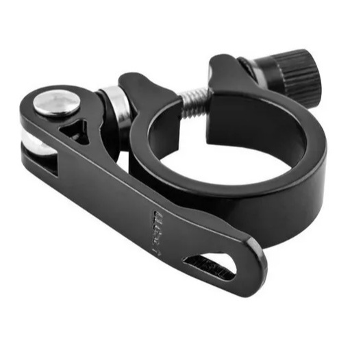 Abraçadeira de Selim 31.8mm com Blocagem Rápida em Alumínio Fixação Segura para Canote de Bicicleta