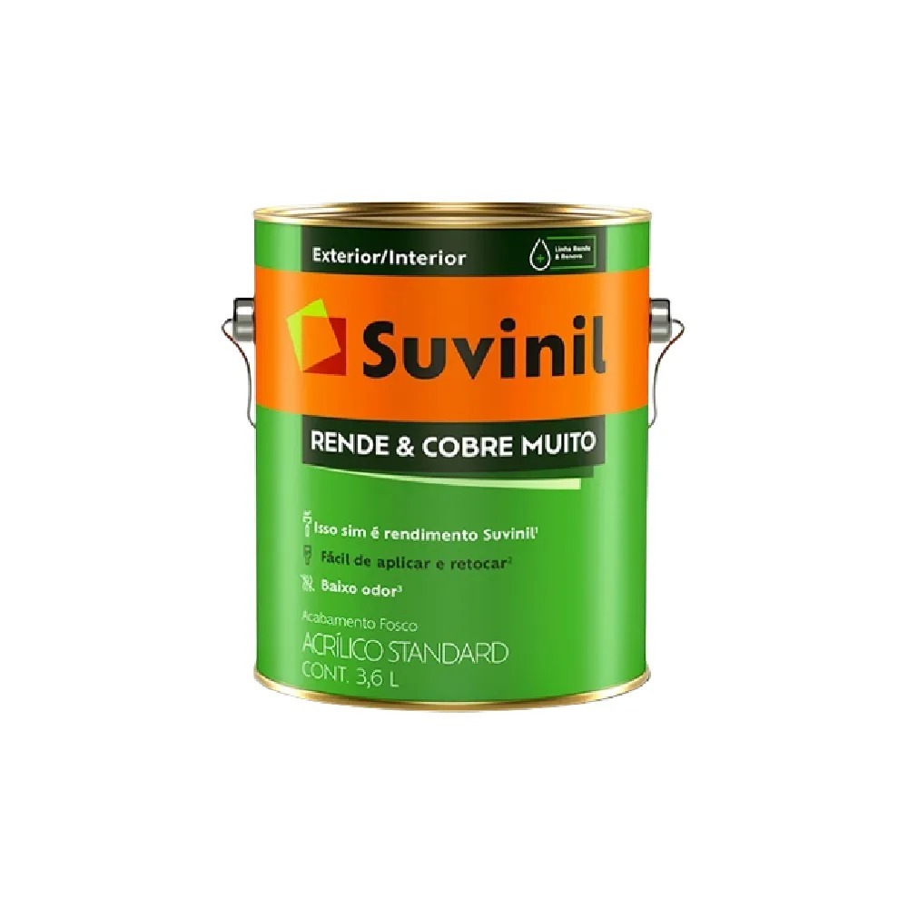 Rende e Cobre Muito Suvinil 3 6: Onde Comprar | BuscaProdutos