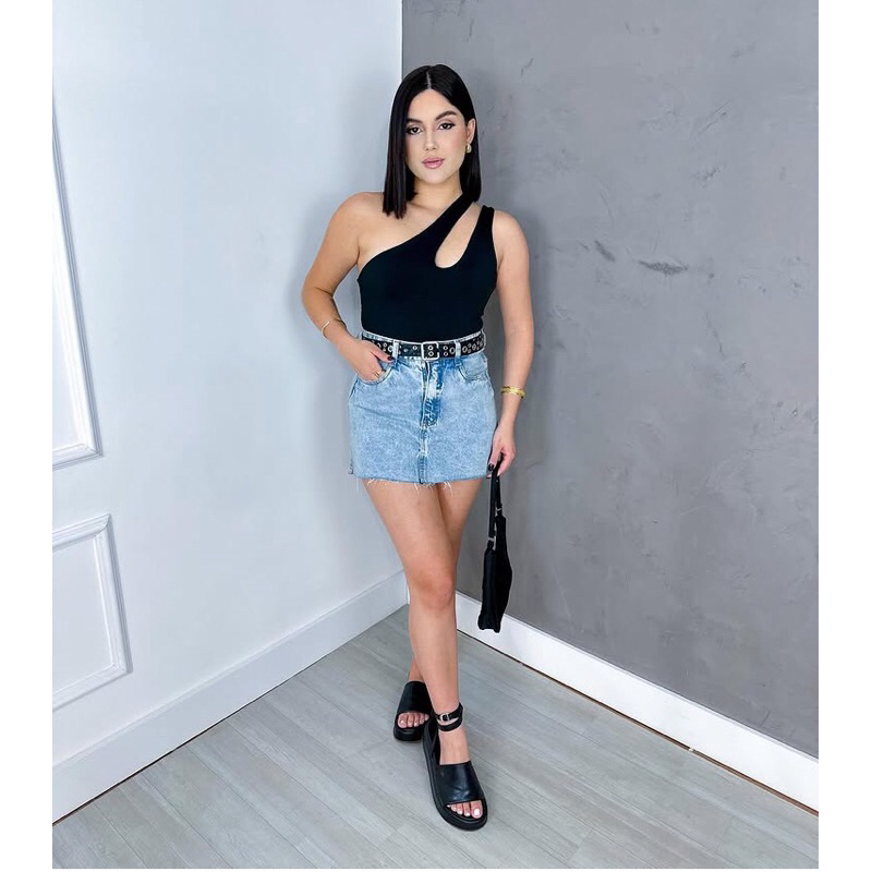 Body-Bori Sem Bojo Multiformas 3 em 1 Decote V  em suplex forrado em Oferta na Shopee