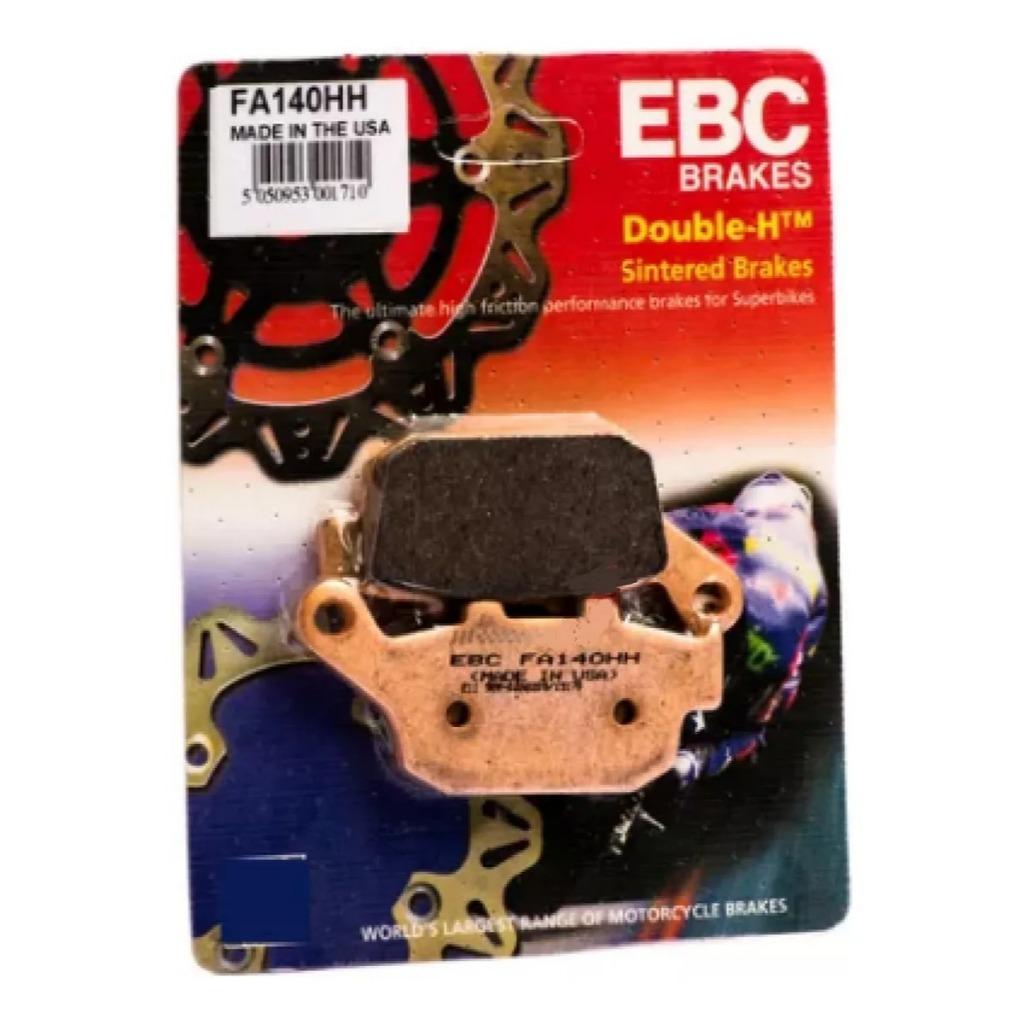 Pastilha De Freio Traseiro Ebc Yamaha Xj6 Xj N/f Ano 10 Á 12