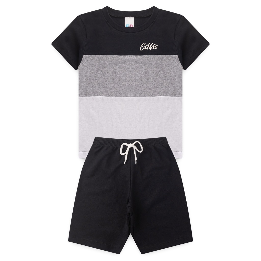 Conjunto Infantil Masculino Menino 2 ao 14 anos - Na Pronta Entrega