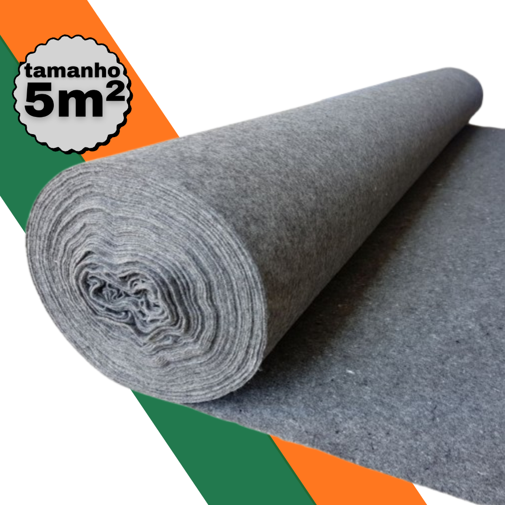 Manta Bidim 5m² RT 07 130g Geotextil Drenagem Jardim 2,30x2,20m em Oferta na Shopee