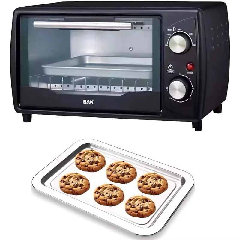 Forno Elétrico BAK 10L 110v/1000W Bancada Master Cozinheiro Compacto C/Timer Desligamento