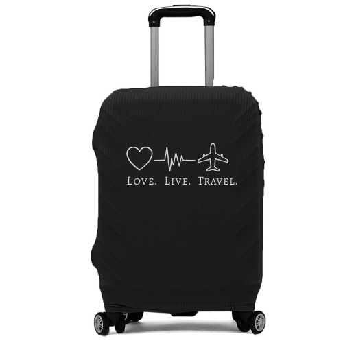 Capa De Mala Protetora Estampada Bagagem De 10kg a 23kg Canelado Premium Cores