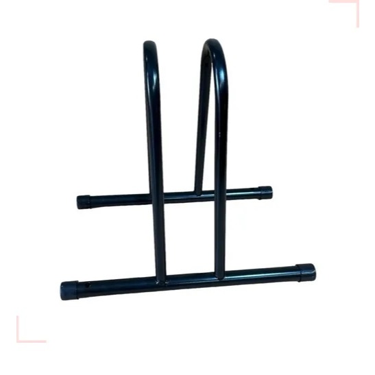 Suporte de Chão para Bicicletário Caloi Preto Fosco Aro 29
