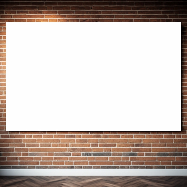 Tela para Projetor Lona Fosca Branca