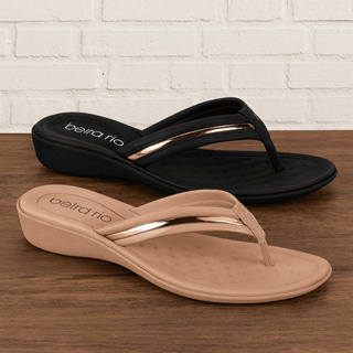 Chinelo Confort Beira Rio Ortopédico Sandália Feminina Estiloso Casual Confortável Original 8224.804 em Oferta na Shopee