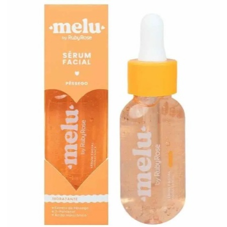 Sérum Facial Melu By Ruby Rose Detox Péssego 30ml Todas Pele Todo Tipo De Pele Dia/noite