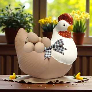 Galinha Elegance Aberta Porta Ovos Cappuccino em Oferta na Shopee