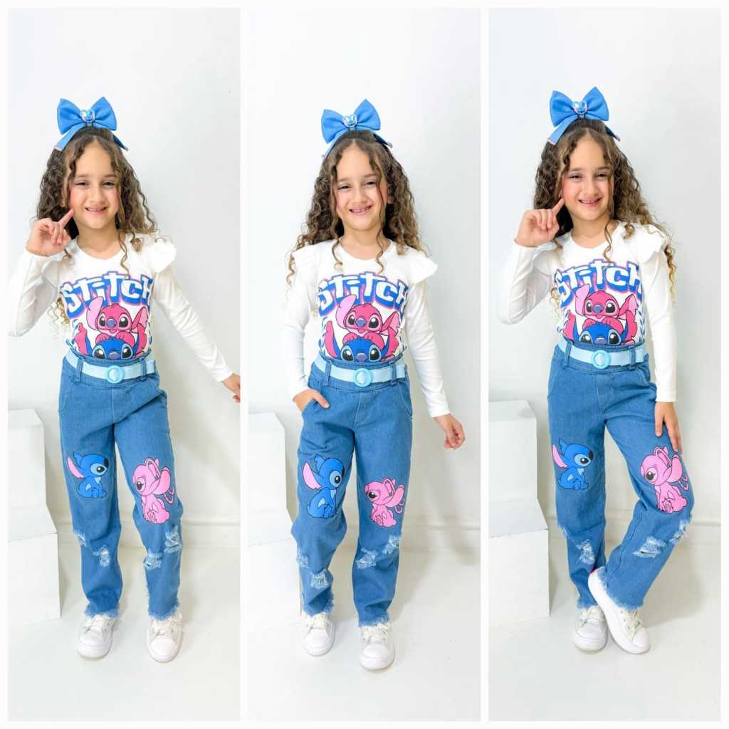 Conjunto de Calça e Blusa Jeans: Onde Comprar | BuscaProdutos